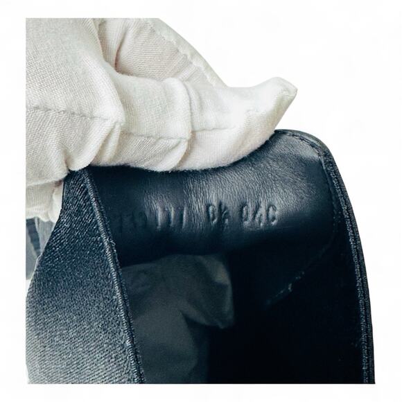 NIB Gucci GG Men's 8.5 US 9 Jacquard Canvas Ankle Chelsea Boots Black $1,150 - Picture 9 of 12